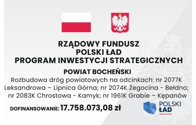 Rządowy Fundusz Polski Ład: Program Inwestycji Strategicznych 