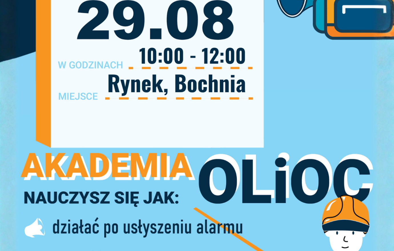 Krajowy Trening Reagowania Akademii OLiOC w Powiecie Bocheńskim.