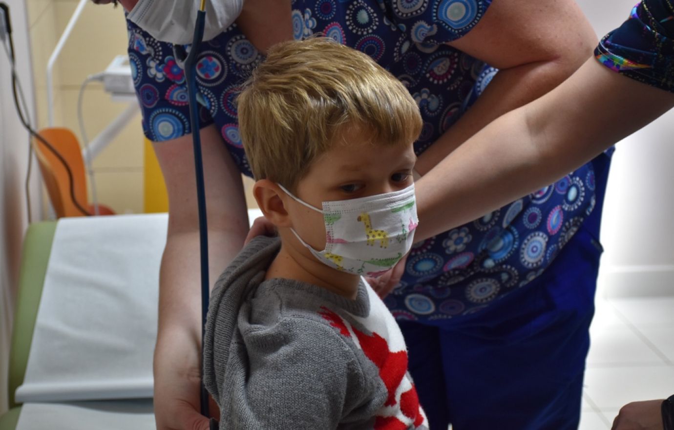 Szczepienia dzieci w bocheńskim szpitalu