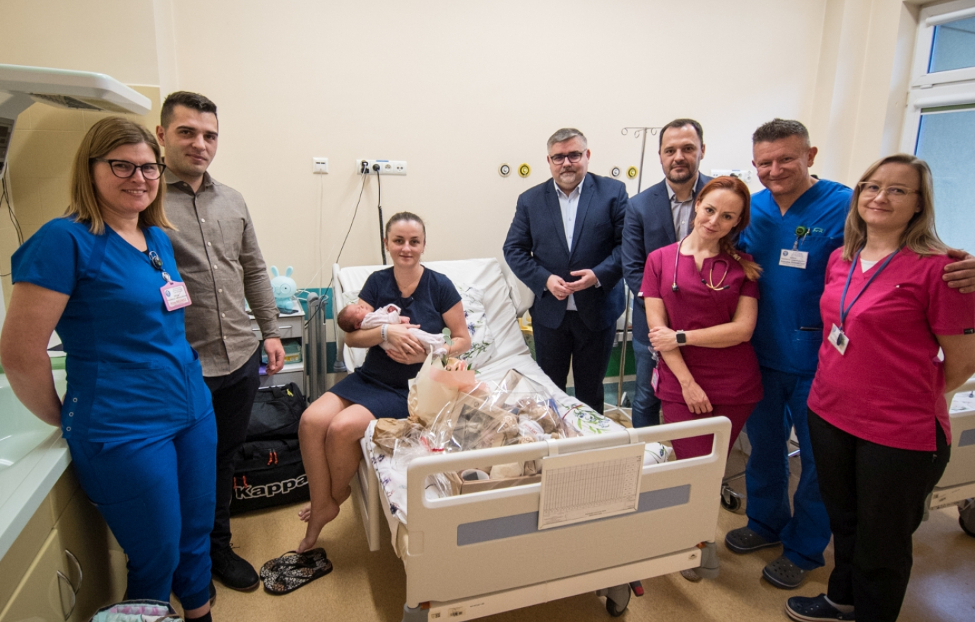 Hania – pierwsze dziecko urodzone w 2026 roku w bocheńskim szpitalu