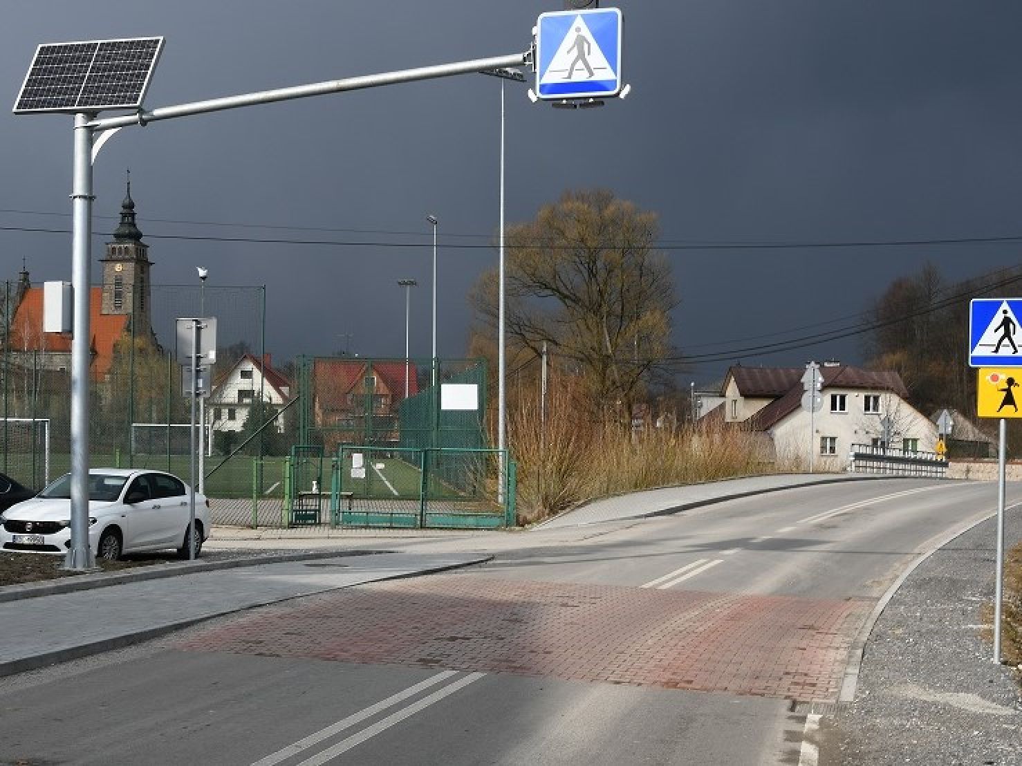 Wyniesione przejście dla pieszych 