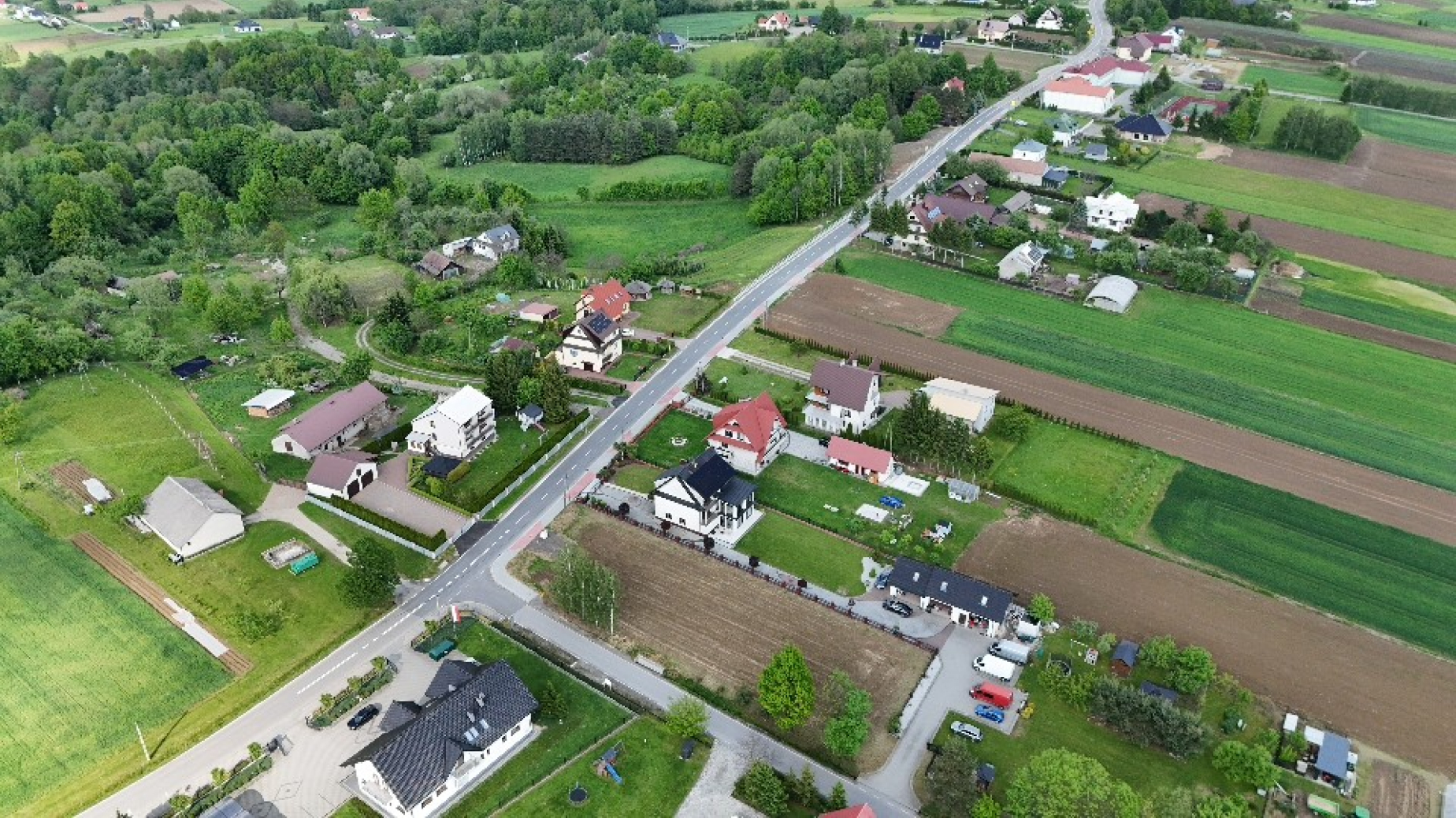 Kierlikówka: przebudowa drogi i stabilizacja osuwiska zakończone