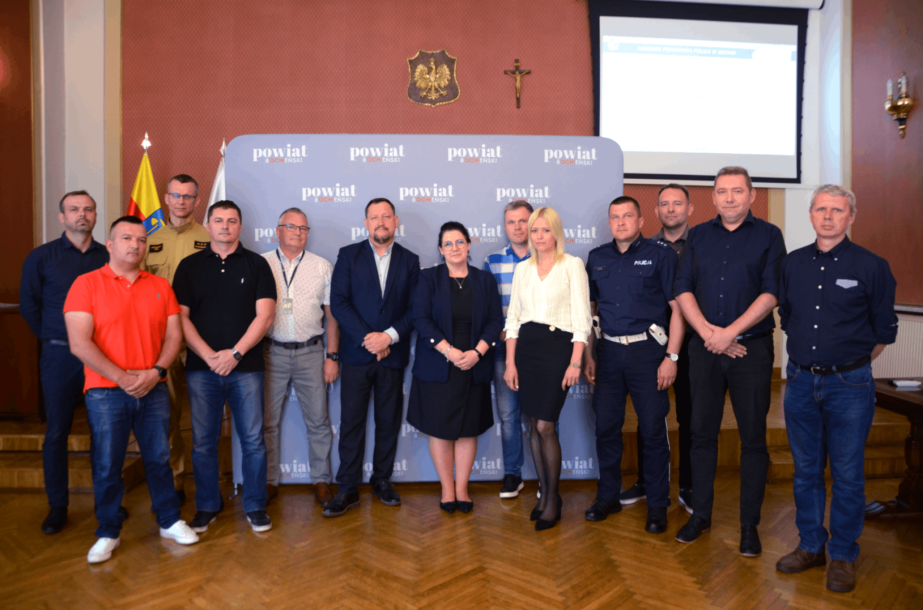 Wspólne działania dla bezpieczeństwa na drogach – spotkanie Powiatowej Rady BRD w Starostwie