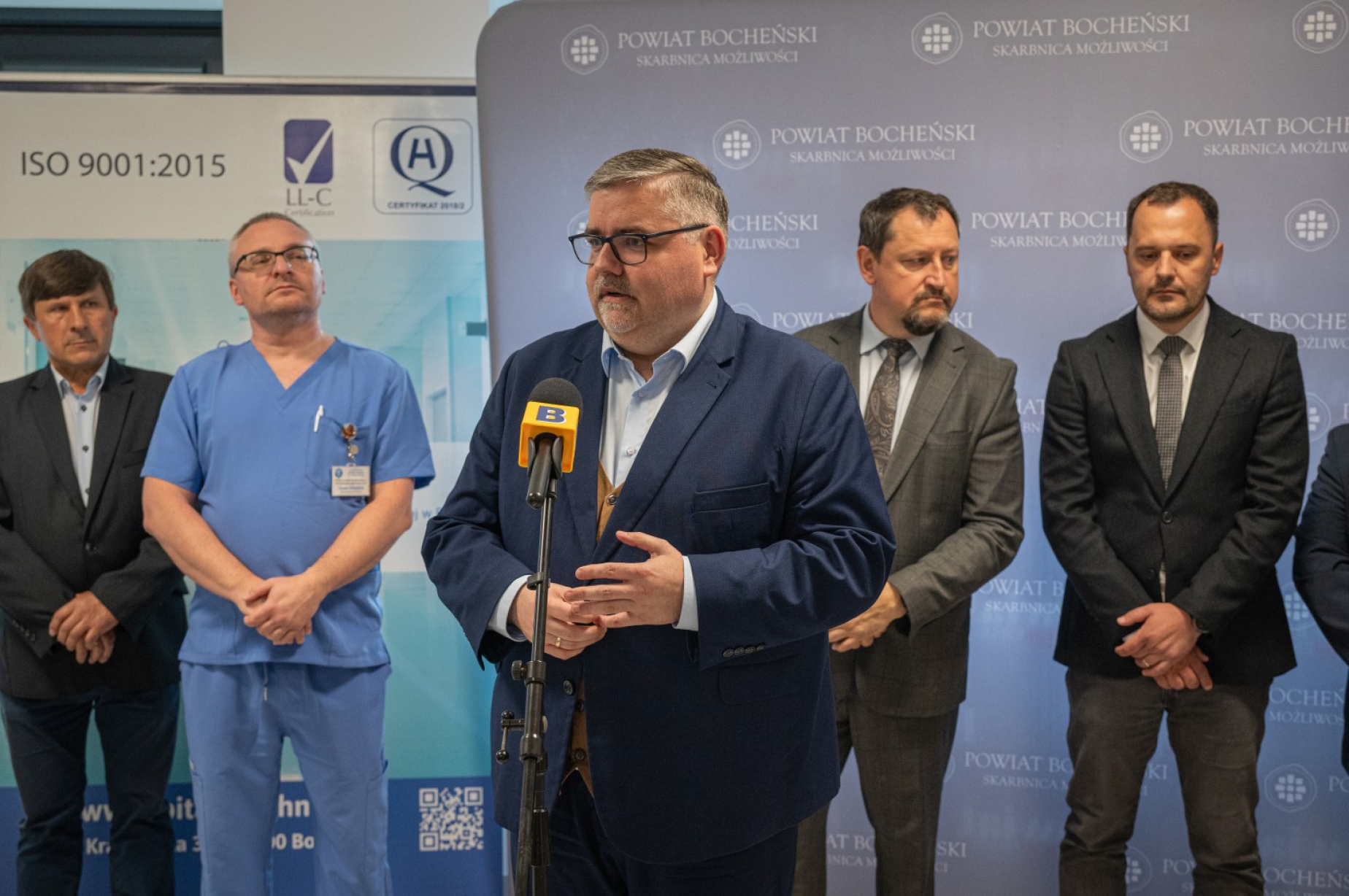 Konferencja prasowa dot. inwestycji dofinansowanych ze środków z Krajowego Planu Odbudowy