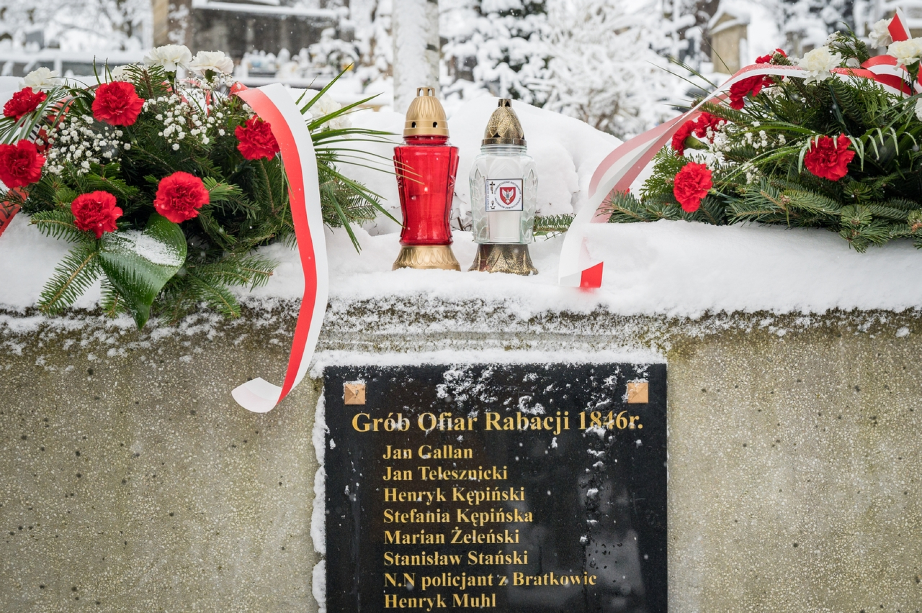 Obchody 180. rocznicy rabacji galicyjskiej.