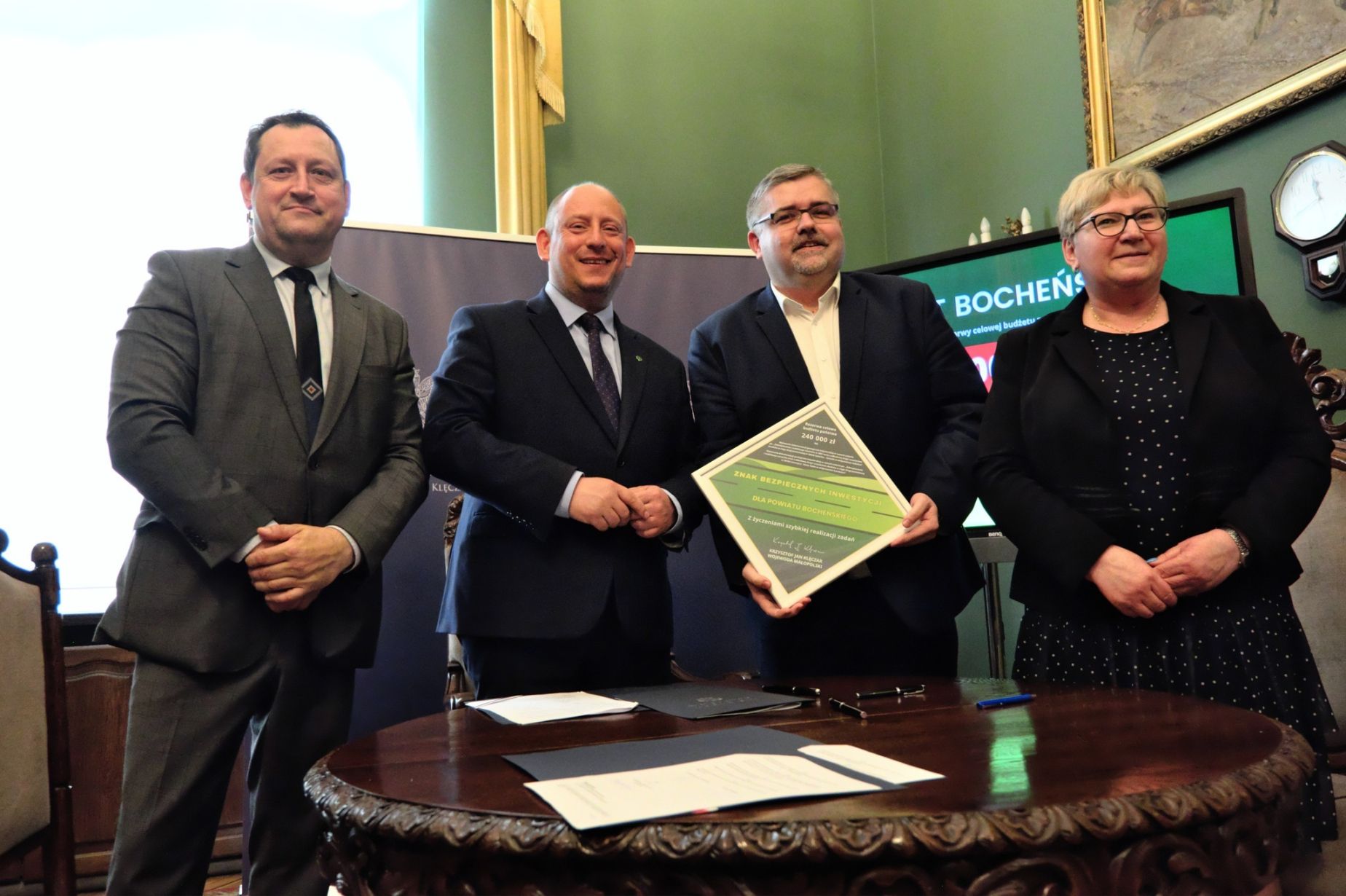 Powiat Bocheński pozyskał środki na usuwanie skutków osuwisk 
