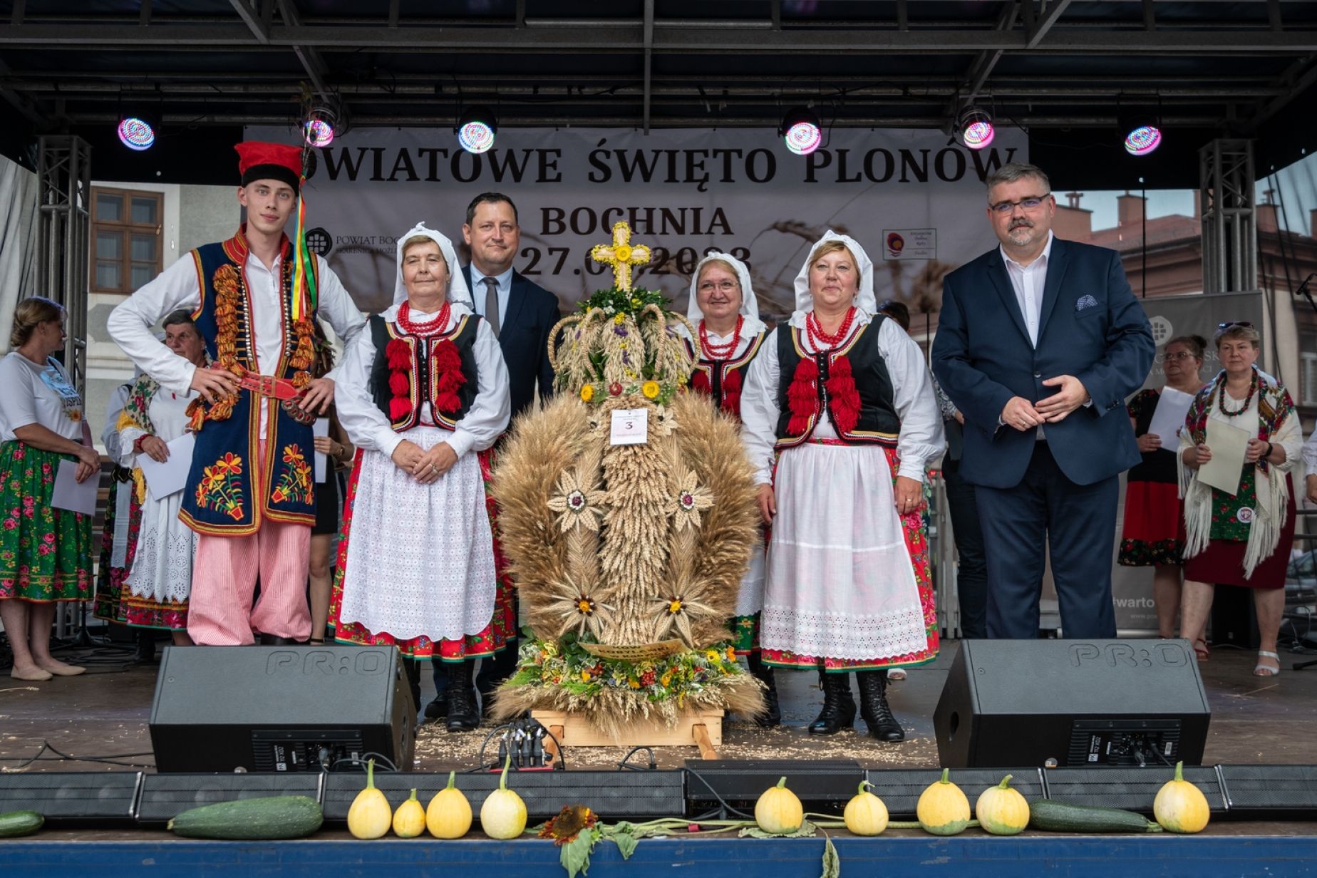 Powiatowe święto Plonów w Bochni 