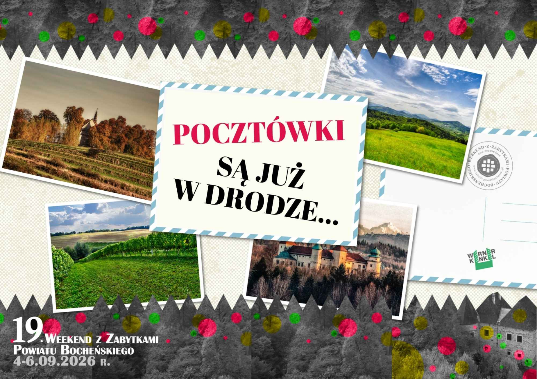 Blisko 800 pocztówek z powiatu bocheńskiego wyruszyło w świat!