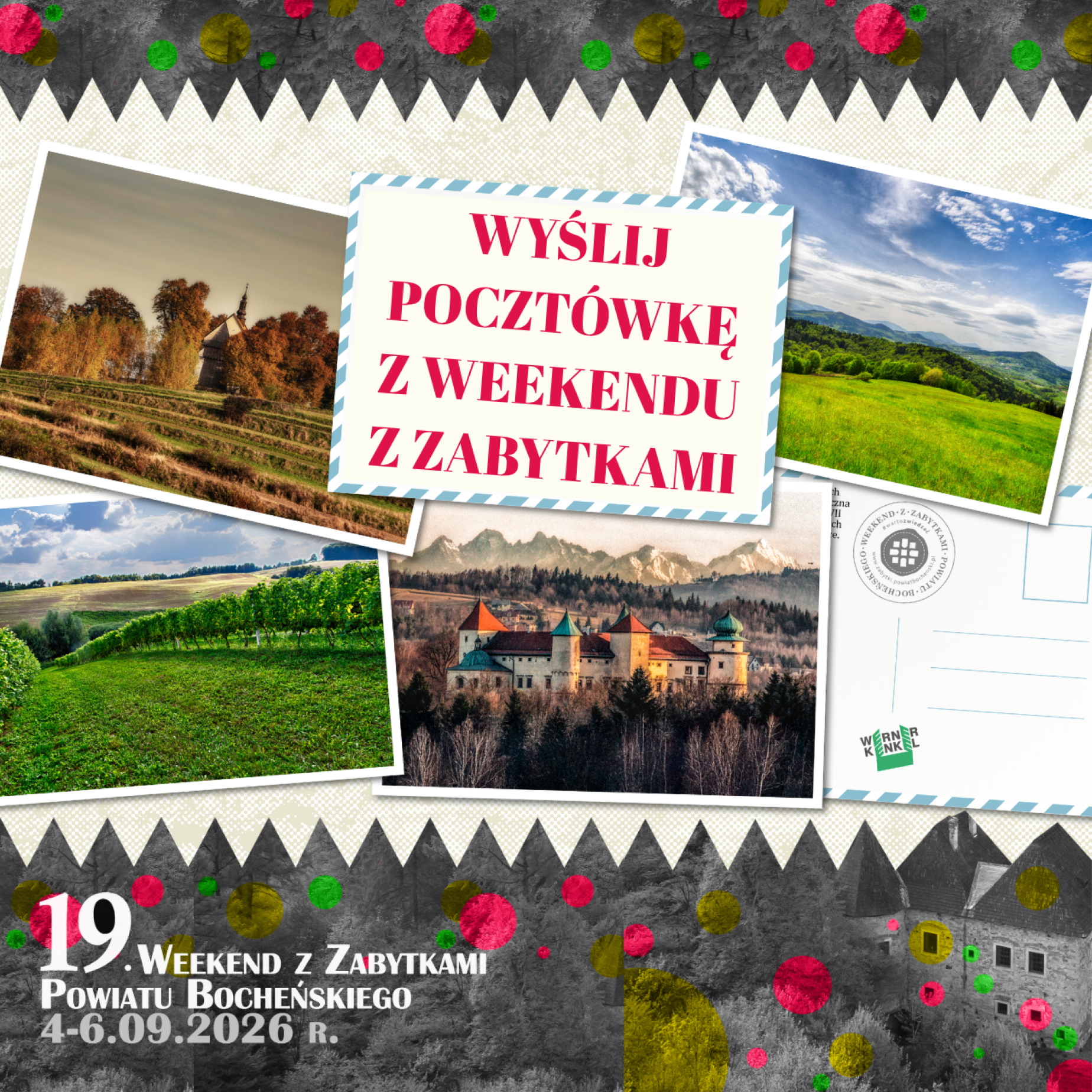 Wyślij pocztówkę z Weekendu z Zabytkami