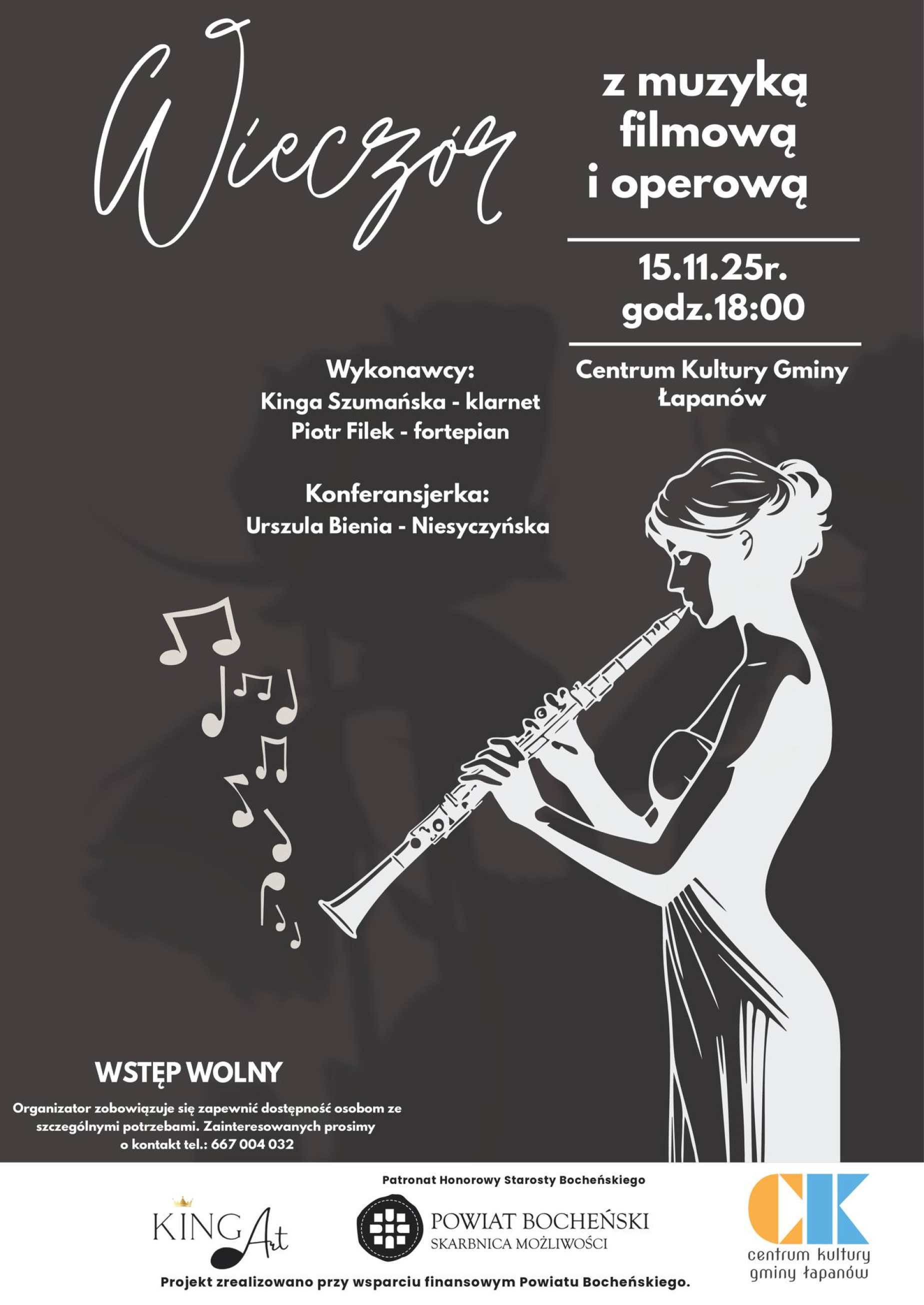 Wieczór z muzyką filmową i operową