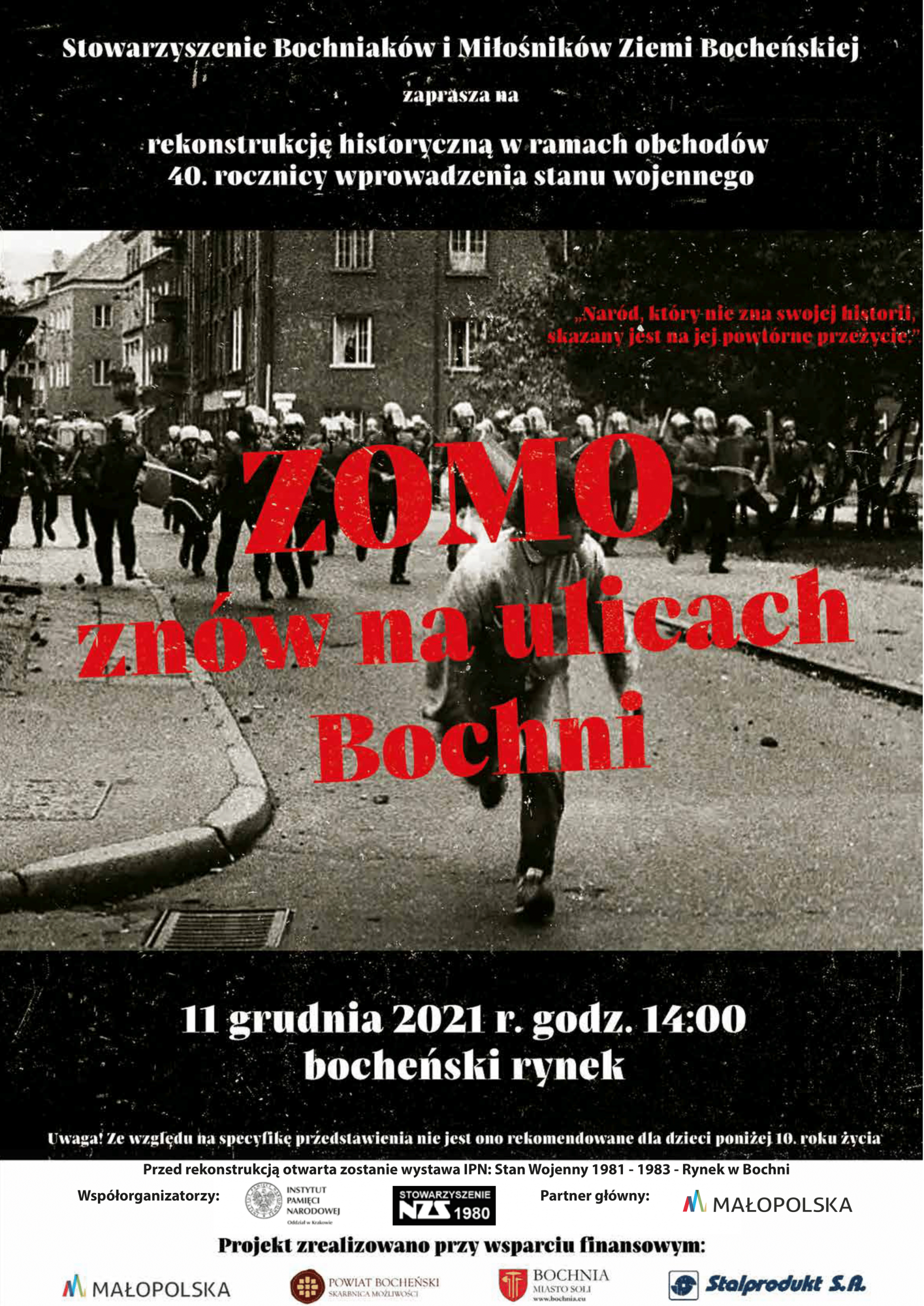 ZOMO znów na ulicach Bochni