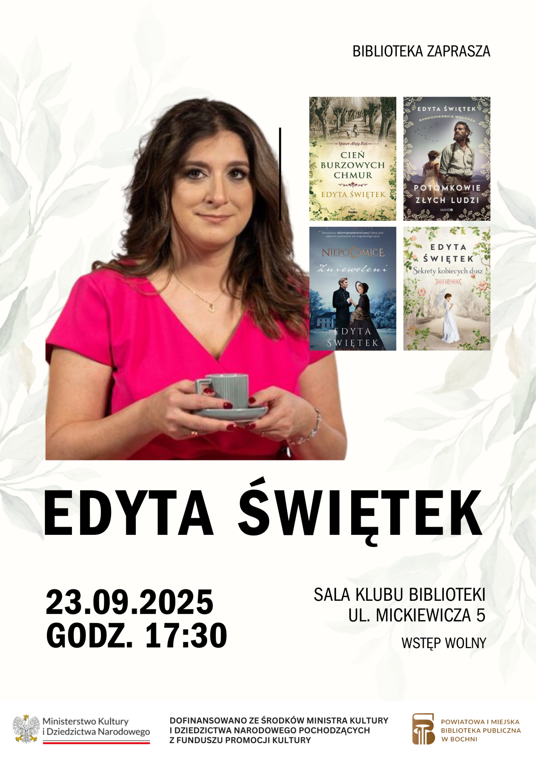 Spotkanie z Edytą Świętek