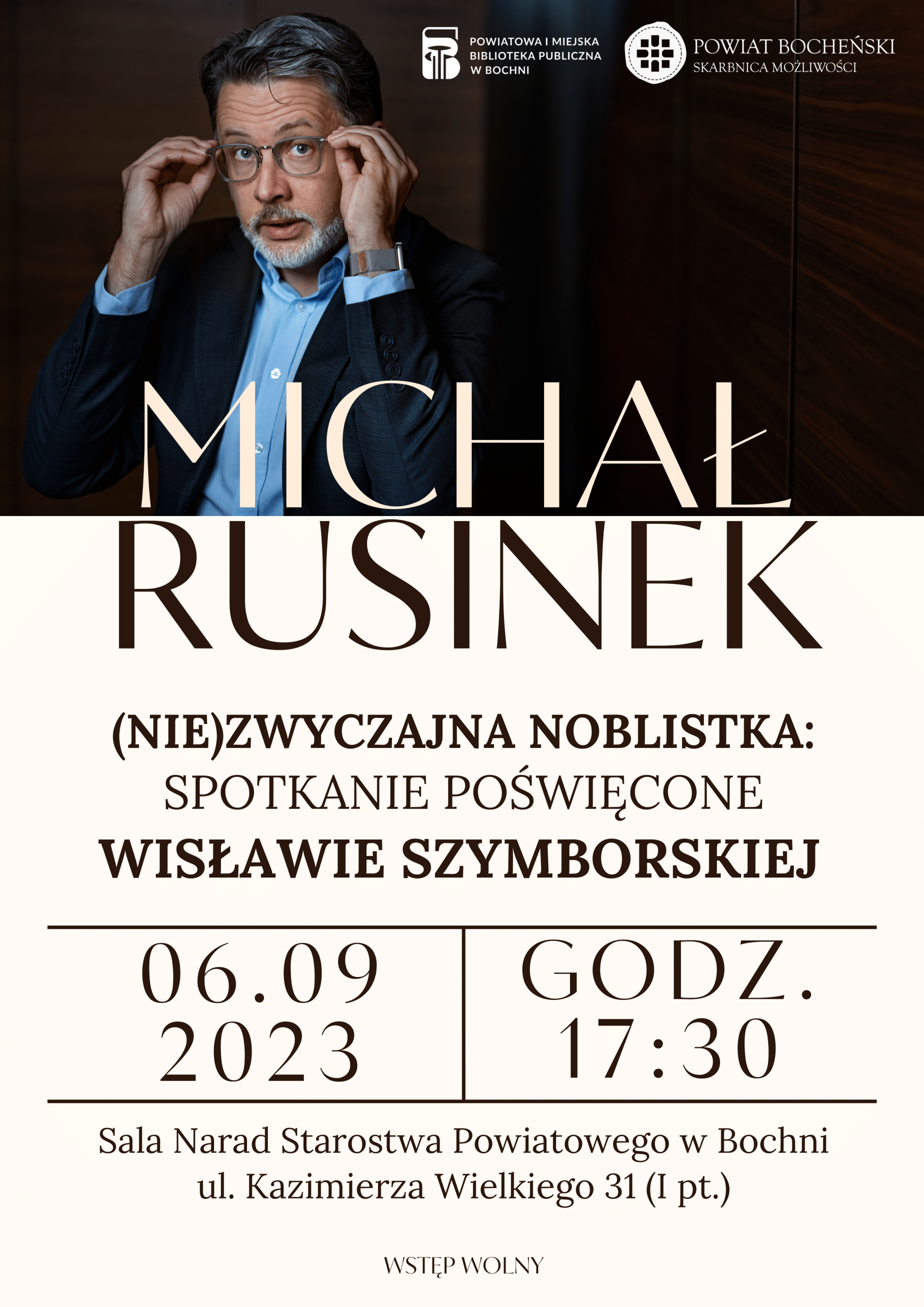 Spotkanie z Michałem Rusinkiem