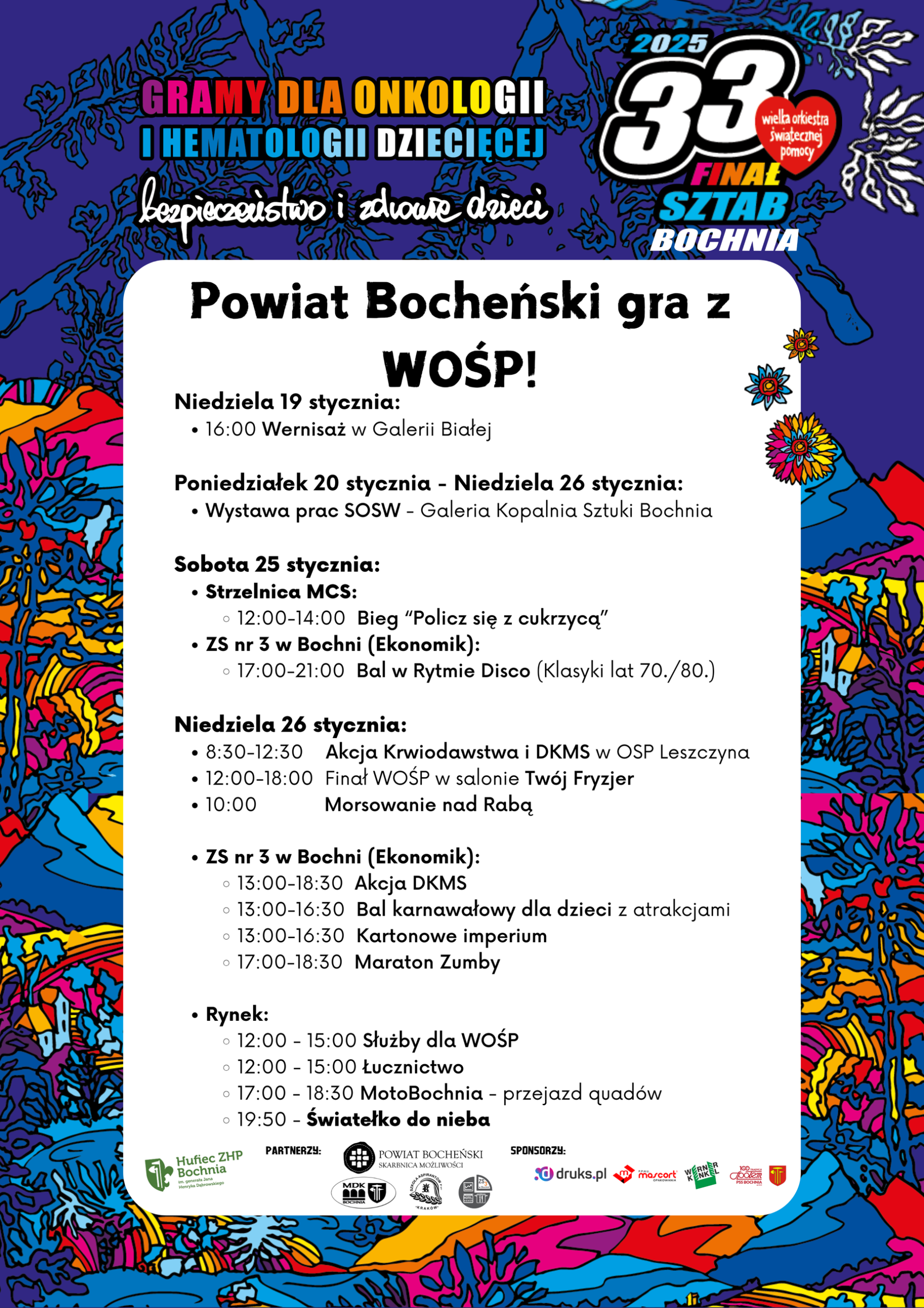 33.Finał WOŚP w Powiecie Bocheńskim 