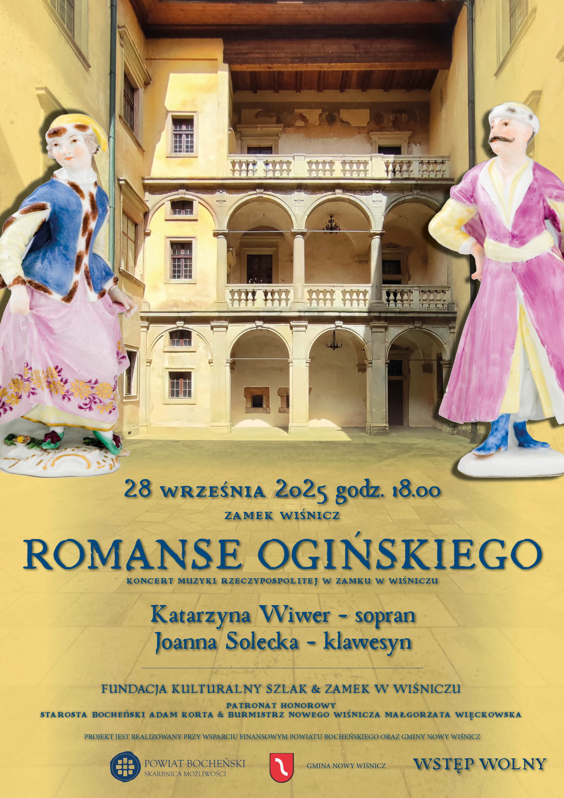 Romanse Ogińskiego zabrzmią w Zamku w Wiśniczu