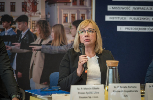 Przedsiębiorcza młodzież gotowa na wyzwania – panel dyskusyjny w I LO Bochnia