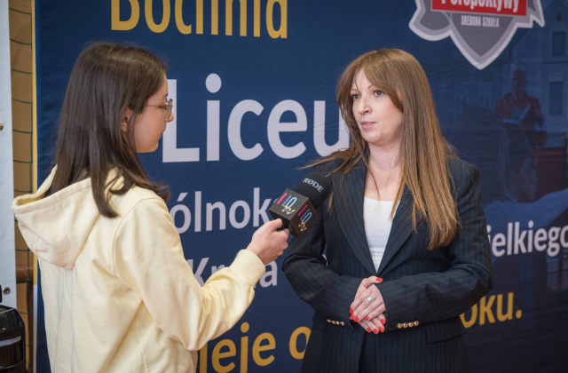 Przedsiębiorcza młodzież gotowa na wyzwania – panel dyskusyjny w I LO Bochnia