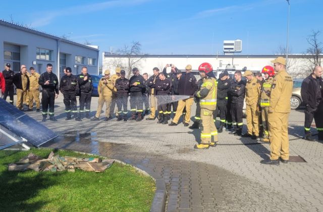 Szkolenie w straży pożarnej