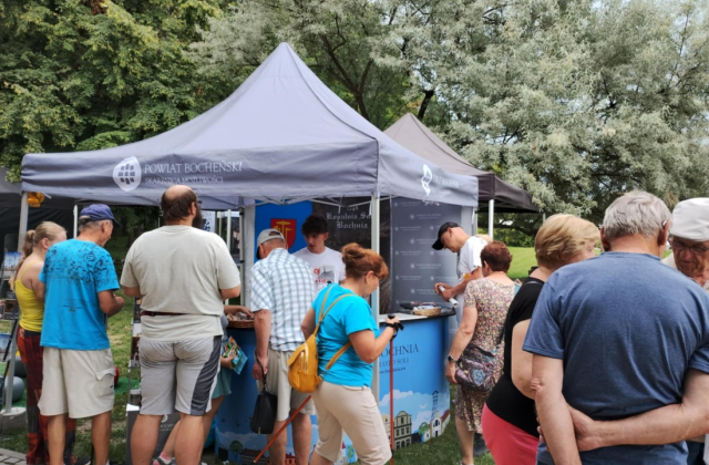 Powiat Bocheński i Miasto Bochnia promowały swoje atrakcje podczas Targu Solnego w Busku-Zdroju