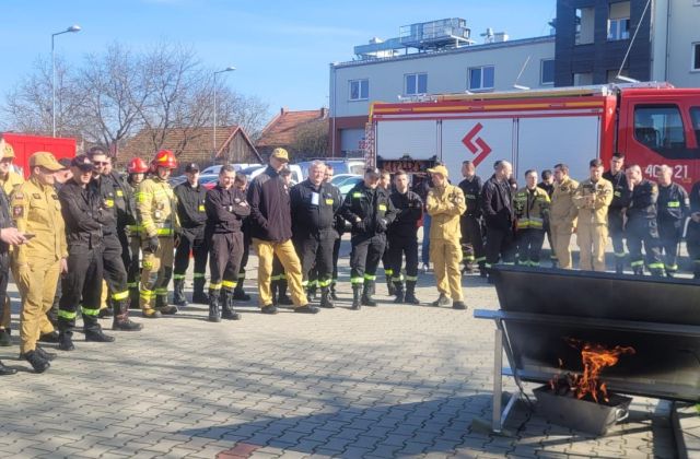 Szkolenie w straży pożarnej