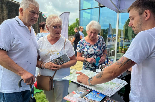 Powiat Bocheński i Miasto Bochnia promowały swoje atrakcje podczas Targu Solnego w Busku-Zdroju