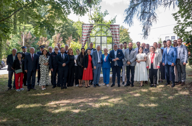 Okno na Saarlouis już w Bochni. Symbol 25 lat przyjaźni i współpracy