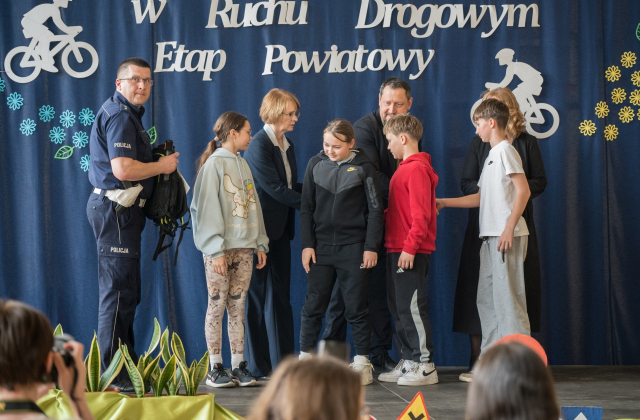 Powiatowy finał Ogólnopolskiego Turnieju Bezpieczeństwa w Ruchu Drogowym