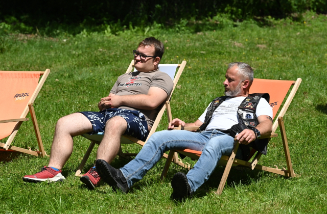 II Motocyklowy Dzień Dziecka nad Rabą