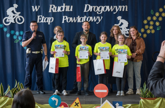Powiatowy finał Ogólnopolskiego Turnieju Bezpieczeństwa w Ruchu Drogowym