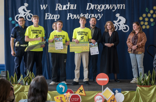 Powiatowy finał Ogólnopolskiego Turnieju Bezpieczeństwa w Ruchu Drogowym