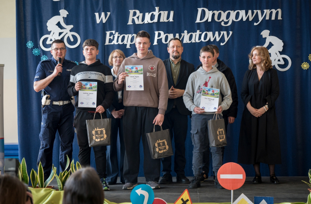 Powiatowy finał Ogólnopolskiego Turnieju Bezpieczeństwa w Ruchu Drogowym