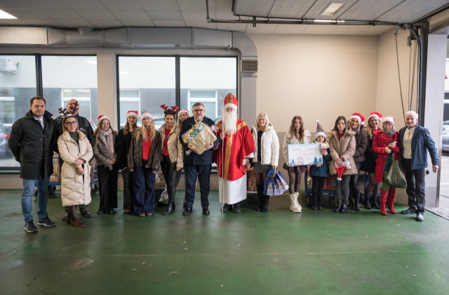 Mikołaj odwiedził oddział dziecięcy bocheńskiego szpitala