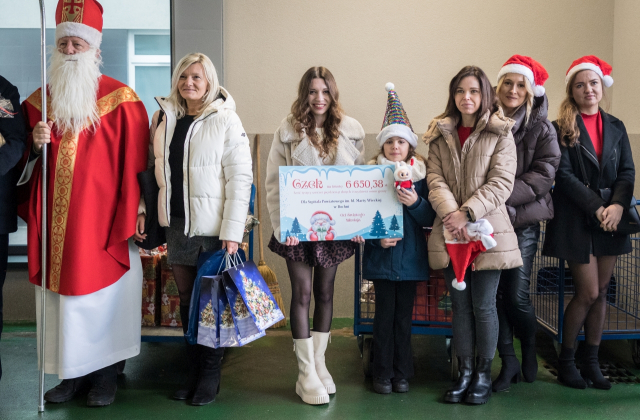 Mikołaj odwiedził oddział dziecięcy bocheńskiego szpitala