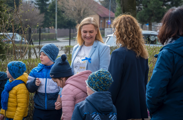 Błękitny marsz przeszedł ulicami Bochni 