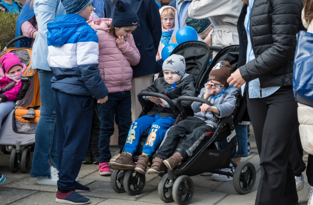 Błękitny marsz przeszedł ulicami Bochni 