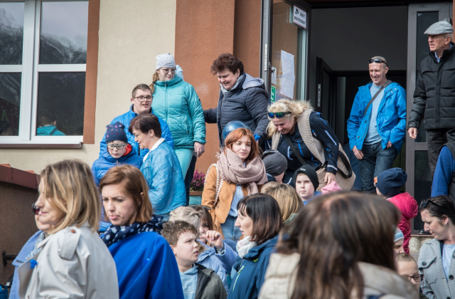 Błękitny marsz przeszedł ulicami Bochni 