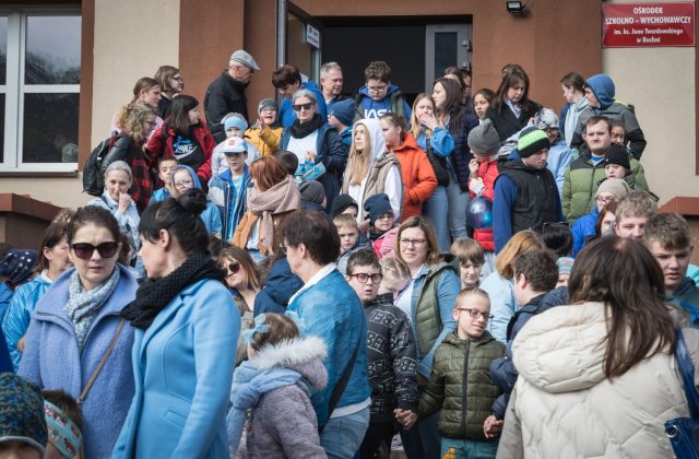 Błękitny marsz przeszedł ulicami Bochni 
