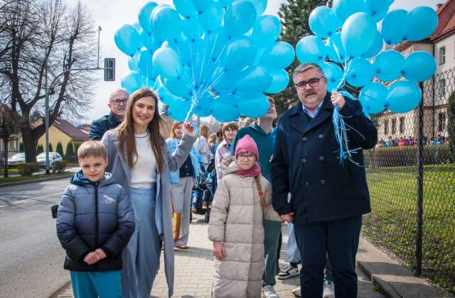 Błękitny marsz przeszedł ulicami Bochni 