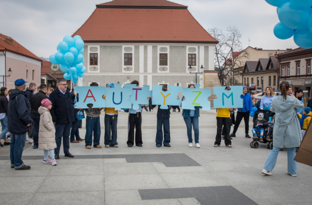 Błękitny marsz przeszedł ulicami Bochni 