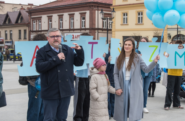 Błękitny marsz przeszedł ulicami Bochni 