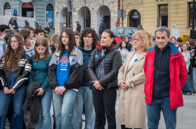 Błękitny marsz przeszedł ulicami Bochni 