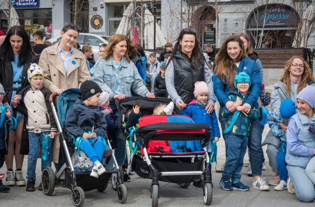 Błękitny marsz przeszedł ulicami Bochni 