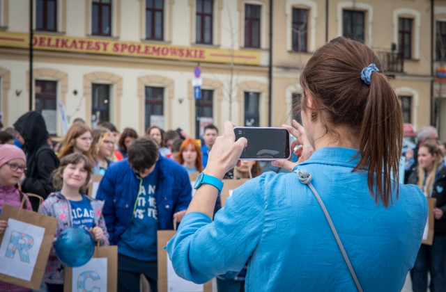 Błękitny marsz przeszedł ulicami Bochni 