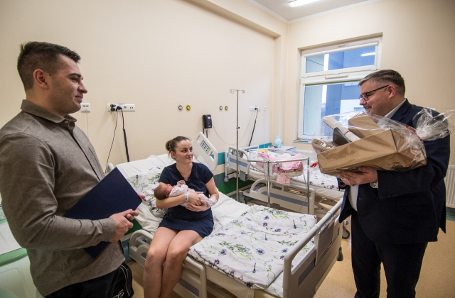 Hania – pierwsze dziecko urodzone w 2026 roku w bocheńskim szpitalu