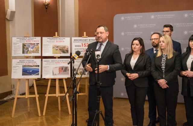 Konferencja prasowa dot. pozyskanych środków zewnęrznych