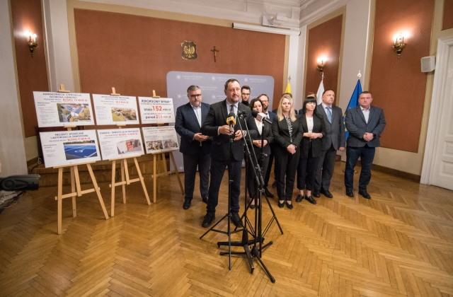 Konferencja prasowa dot. pozyskanych środków zewnętrznych