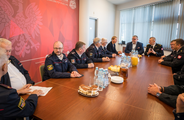 Strażacy z Saarlouis z wizytą w powiecie bocheńskim