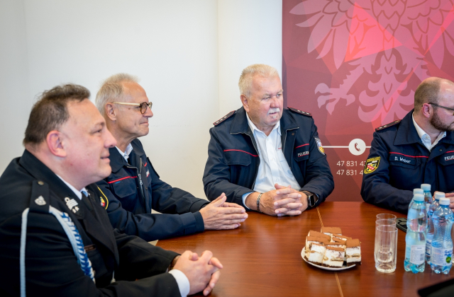 Strażacy z Saarlouis z wizytą w powiecie bocheńskim