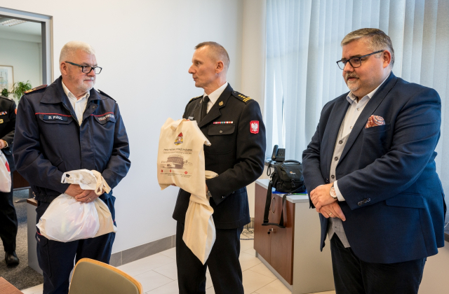 Strażacy z Saarlouis z wizytą w powiecie bocheńskim