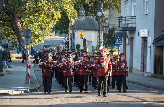 Strażacy i służby mundurowe pielgrzymowali do bocheńskiej bazyliki